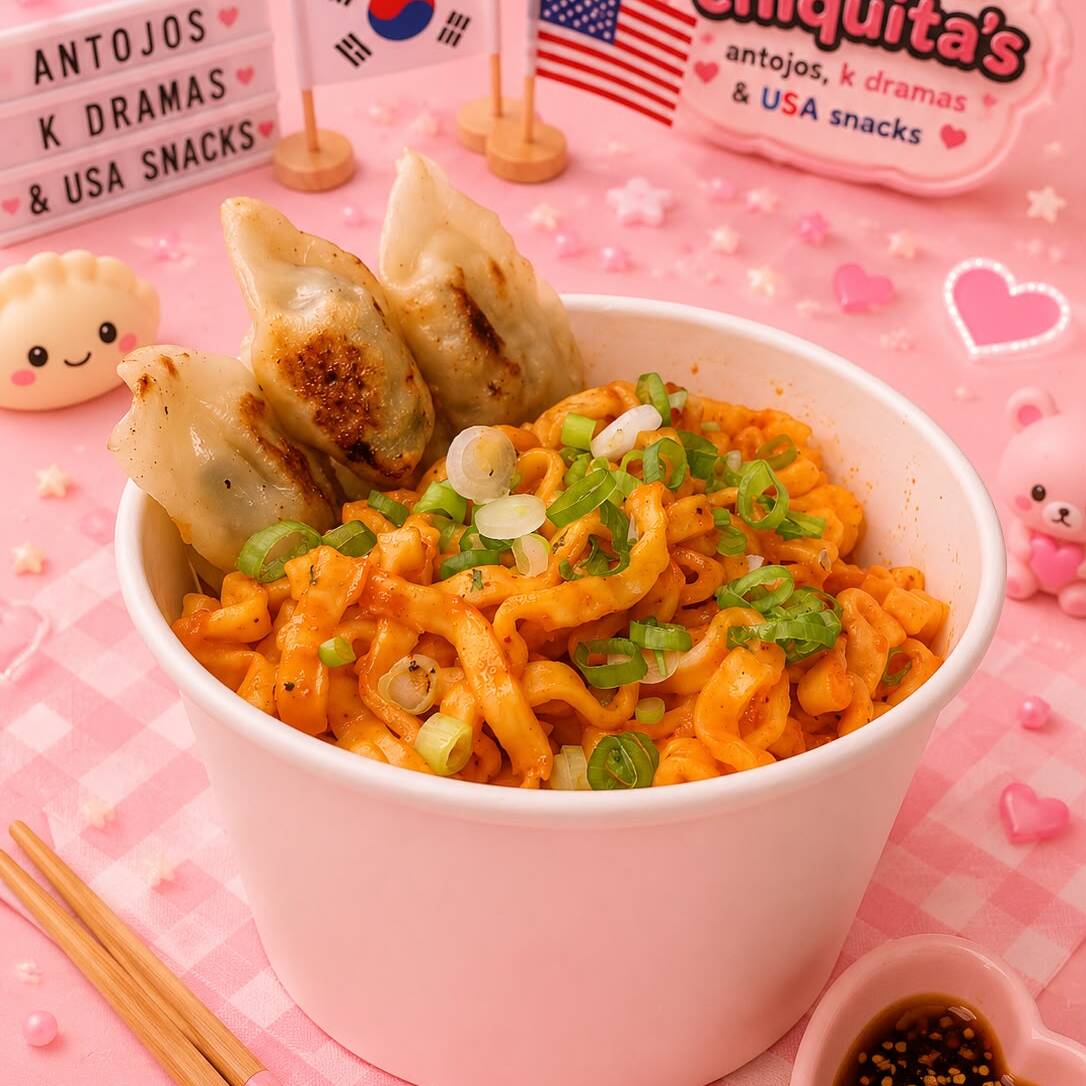 Buldak + Wonton Bites🥟