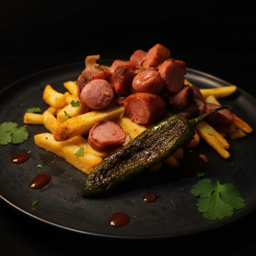 Salchipapas Clasicas