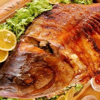 Banda de Pirapitinga Assada na Brasa