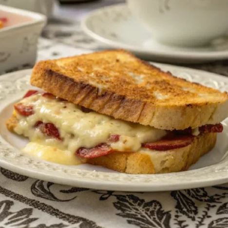 Pão de forma, queijo, presunto, calabresa