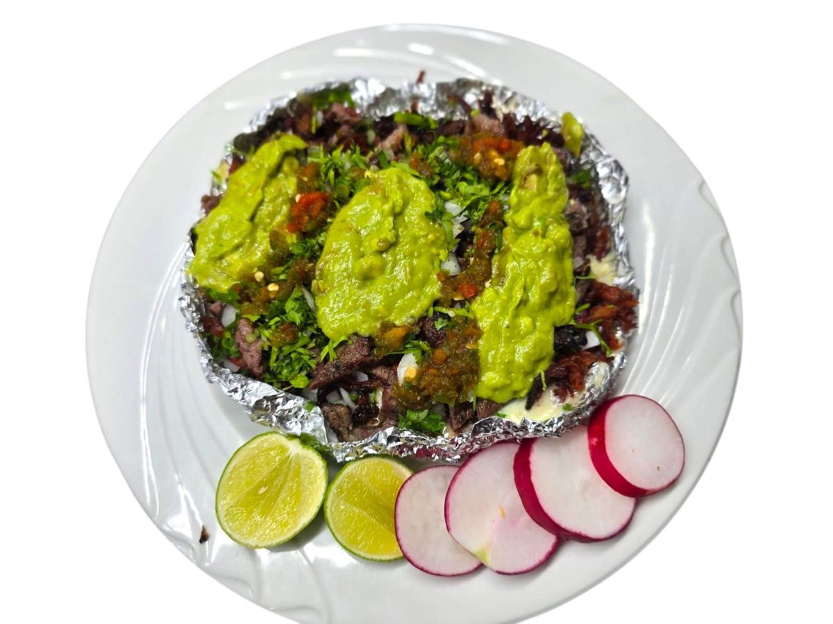 PAPA AL PASTOR (CARNE ADOBADA) RECETA DE LA CASA