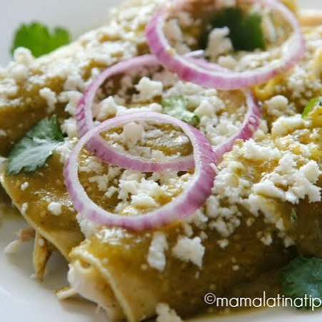 Enchiladas Verdes