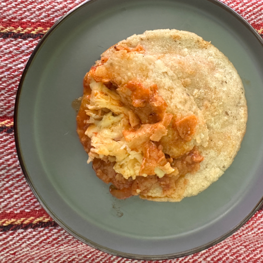 Gordita de Chilaquiles