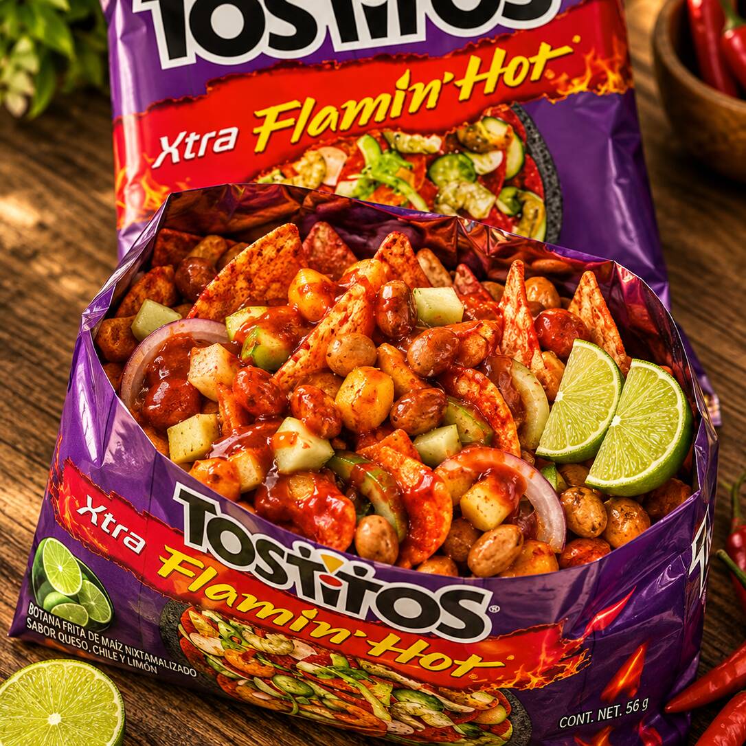 Tostilocos Flamin Hot