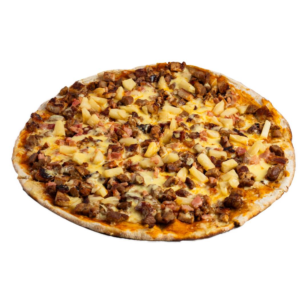 Pizza Chuleta Hawaiana Med