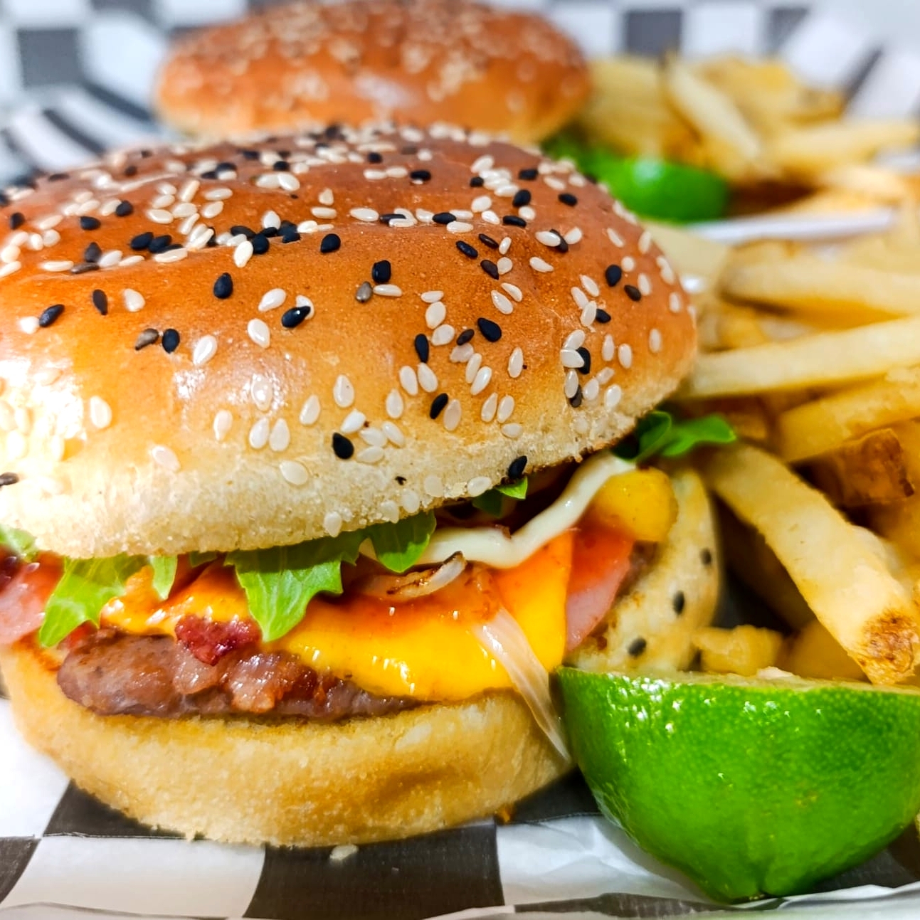 Hamburguesa Hawaiana Grande
