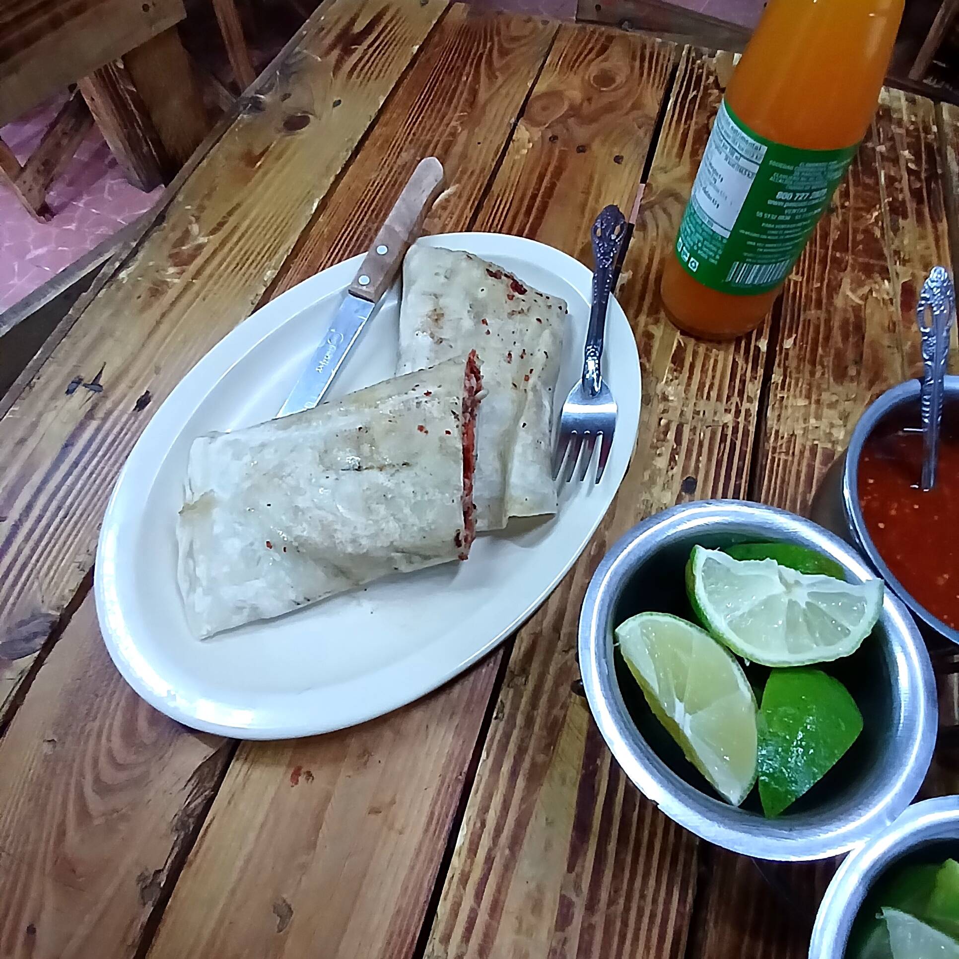 Burrito de arrachera