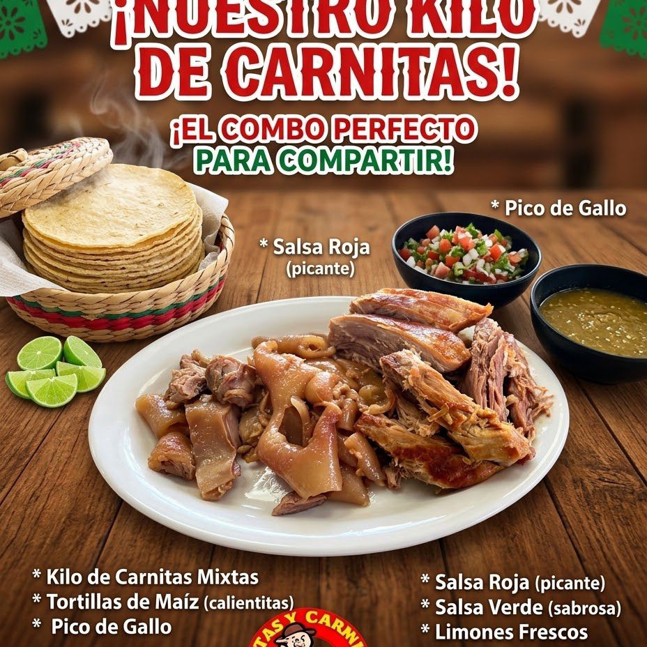 1 Kilo de Carnitas