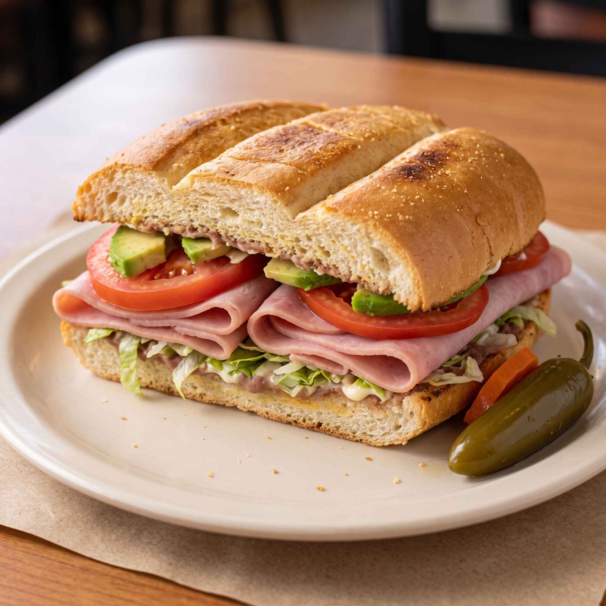 Sándwich o Tortas de Cecina