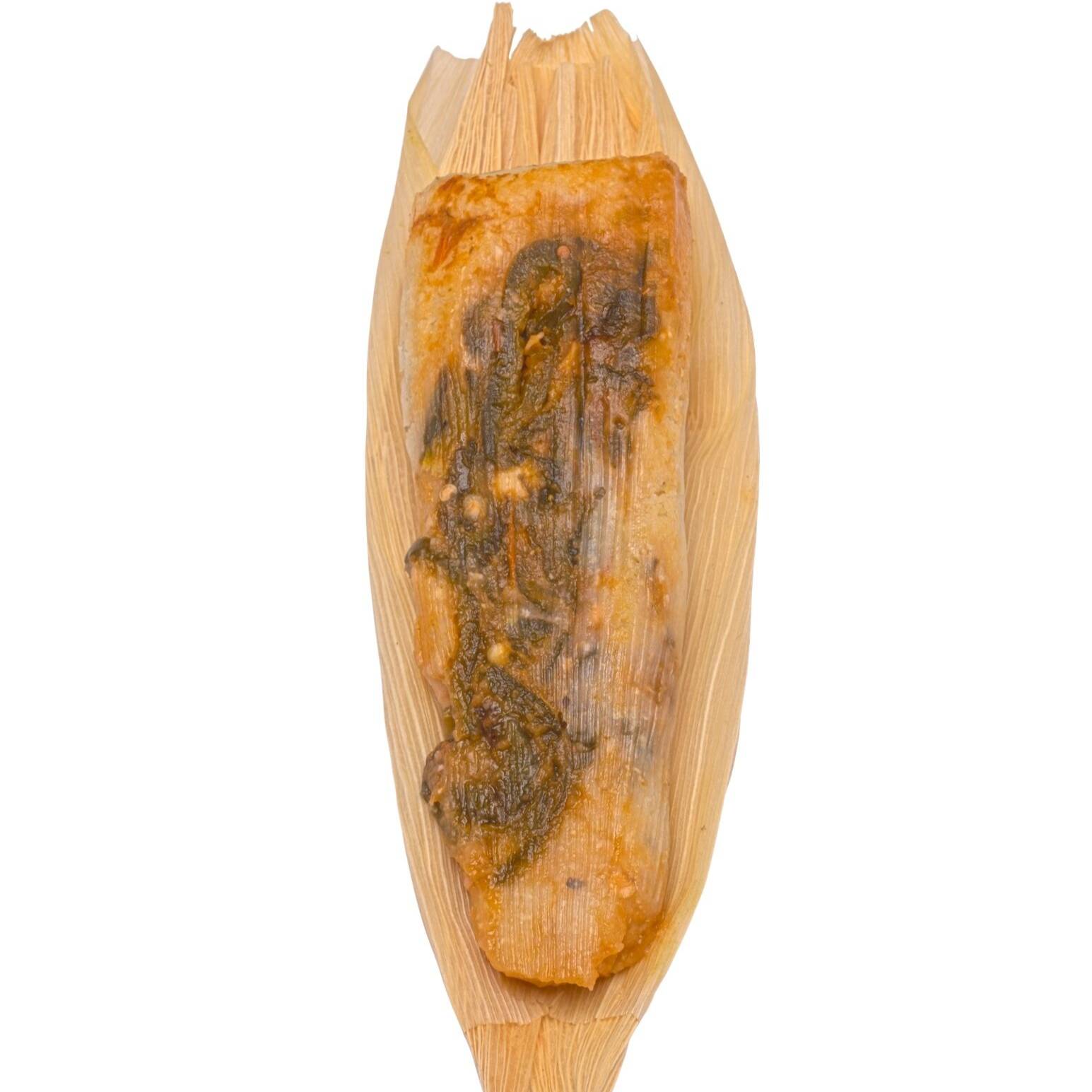 Tamal de Rajas con Queso