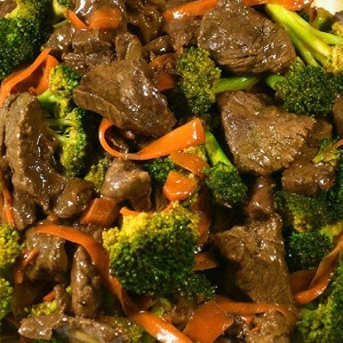 Brócoli con res