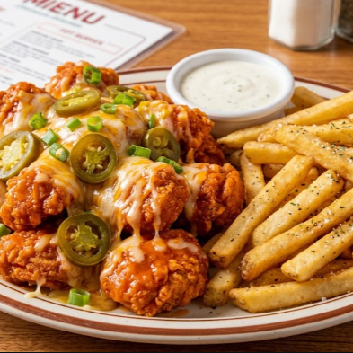 1 Orden de Boneless con Papas