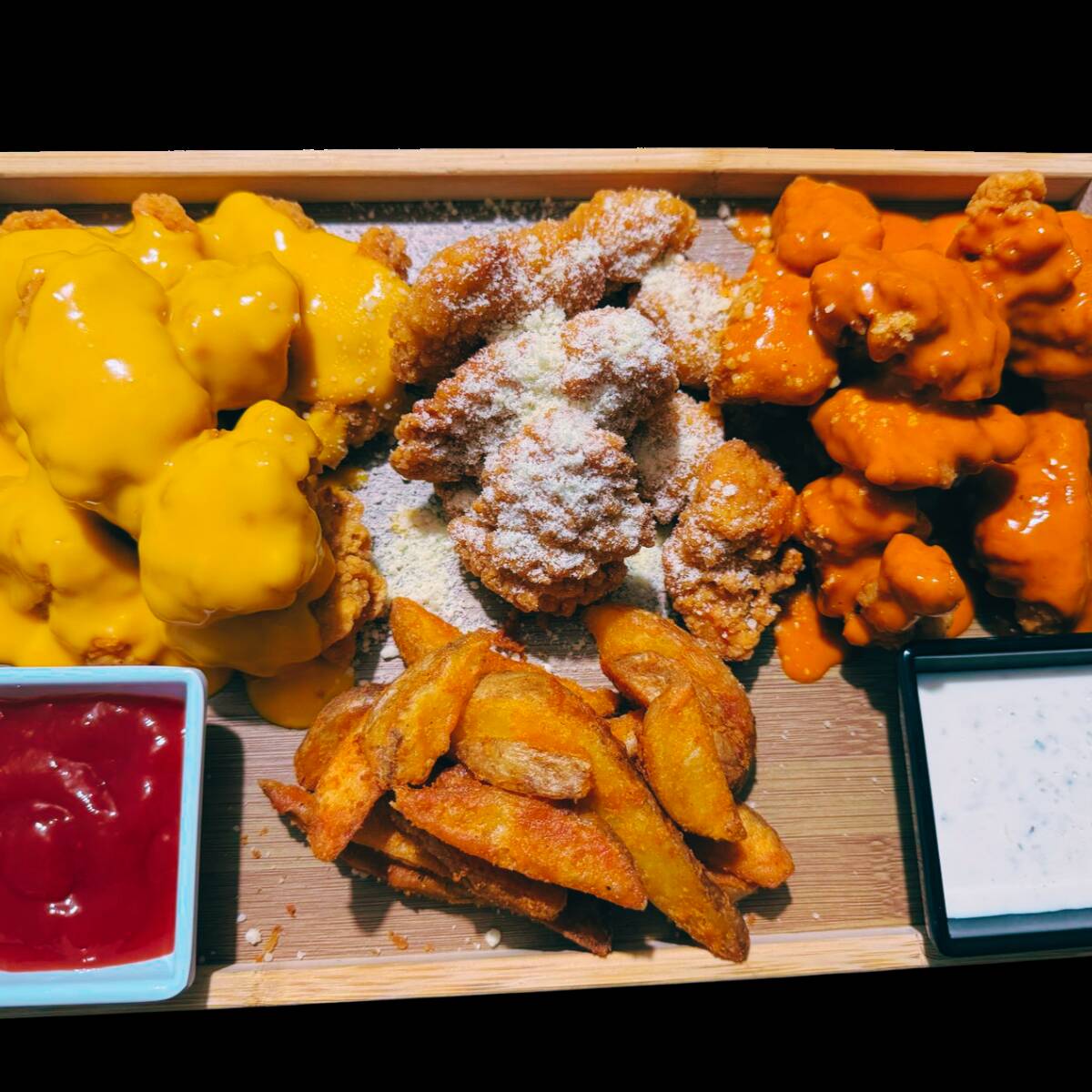 Boneless 10 Pzas con Papas