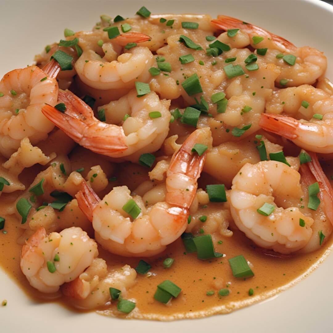 Camarón en Salsa de Ajo