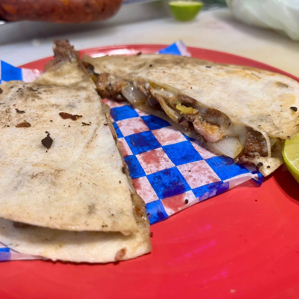 Gringa de Bistec*