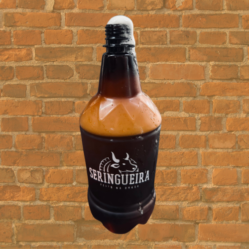 Chopp de 1 litro bem gelado, saindo da chopeira e chegando na sua casa do jeito certo! 🍺