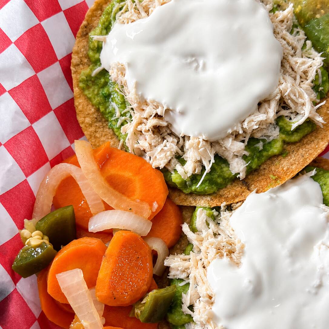 Tostada Siberia de Pollo