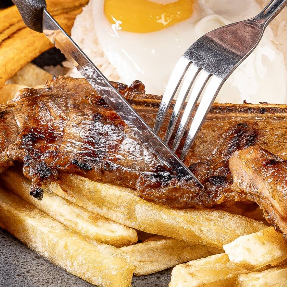 Churrasco a lo Pobre