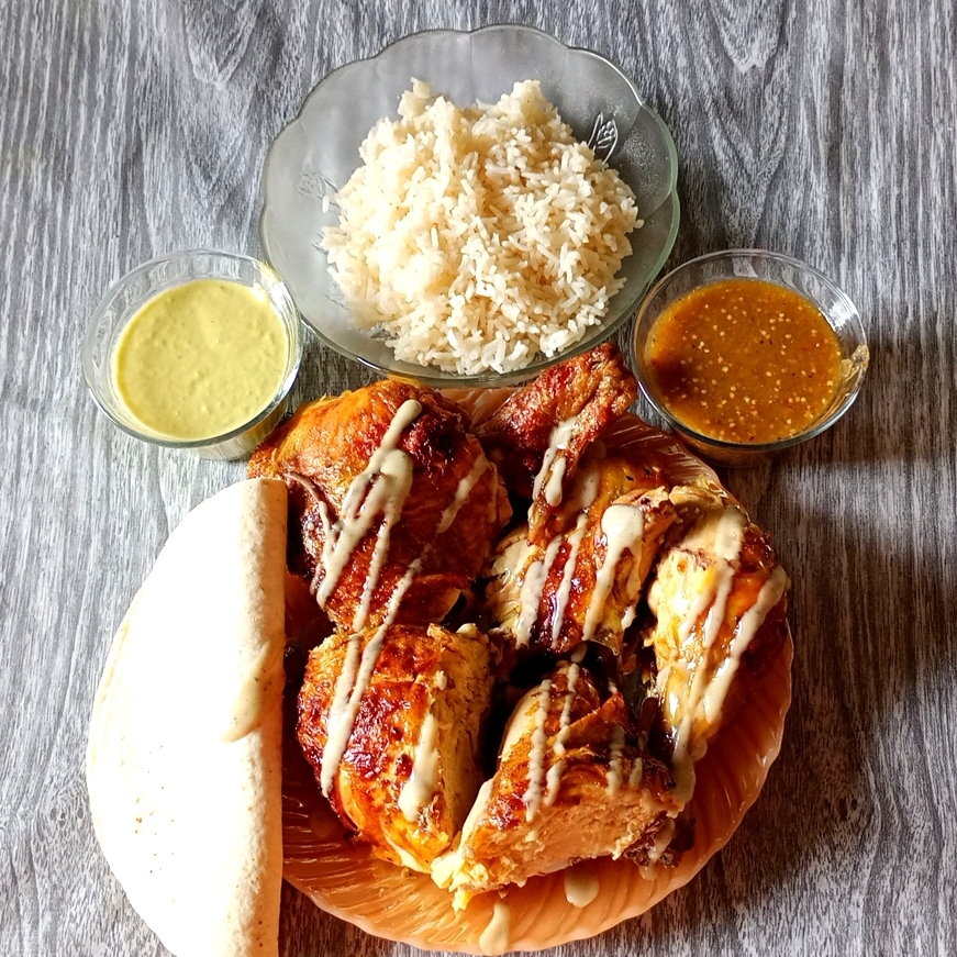 1/2 de Pollo (5pz)