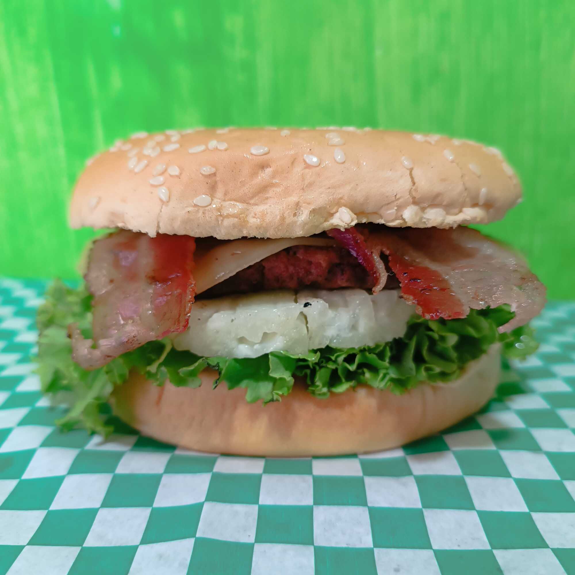 Hamburguesa Krispy Aloha