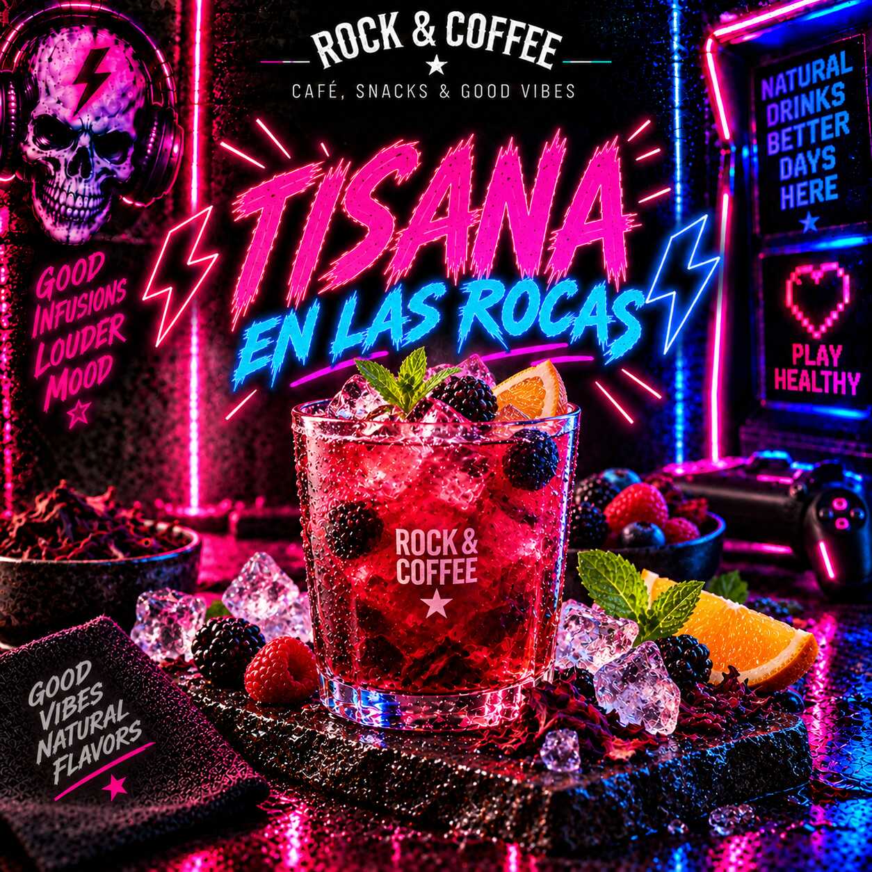 ⚡❄️Tisana En Las Rocas⚡❄️