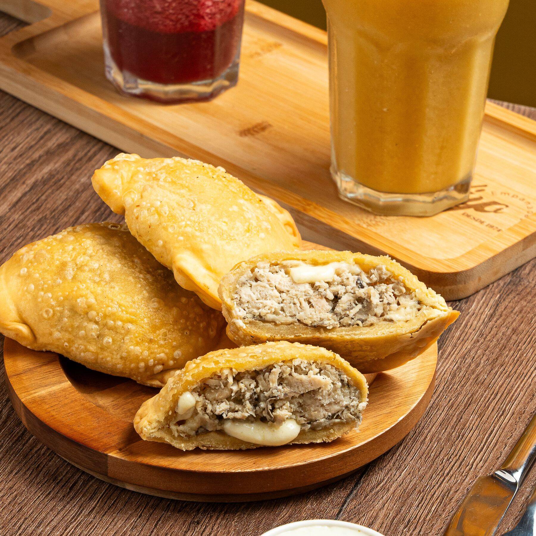 Empanada Pollo Champiñón