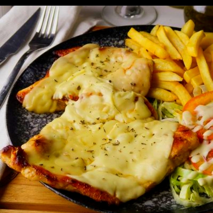 Pechuga de Pollo Gratinado