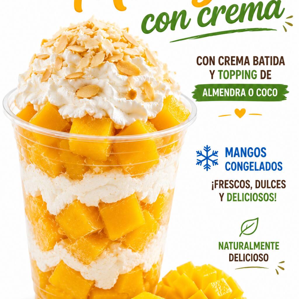 Mangos con Crema