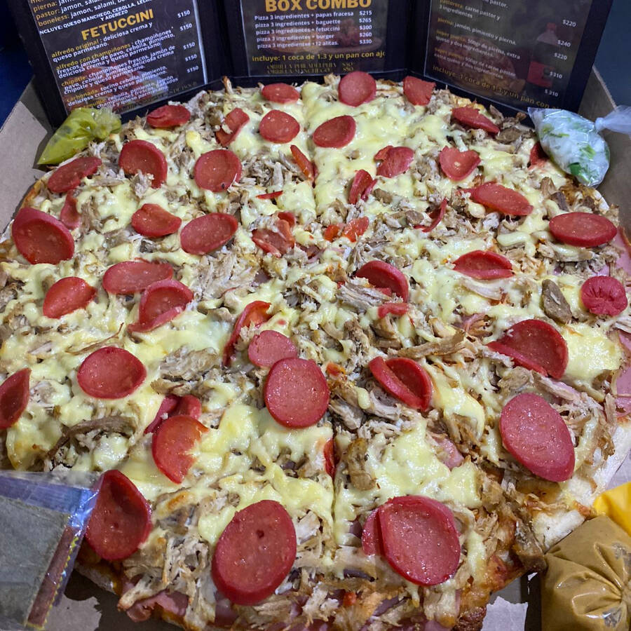 Pizza Pierna