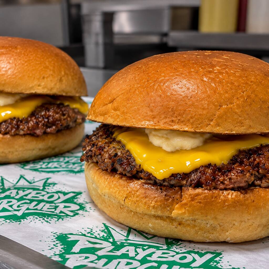 Você vai adorar essa mistura louca de sabores ! “Sem frescura. Só o essencial.”
Pão Brioche , carne artesanal 60g , queijo Cheddar Fatiado e nossa deliciosa maionese caseira .