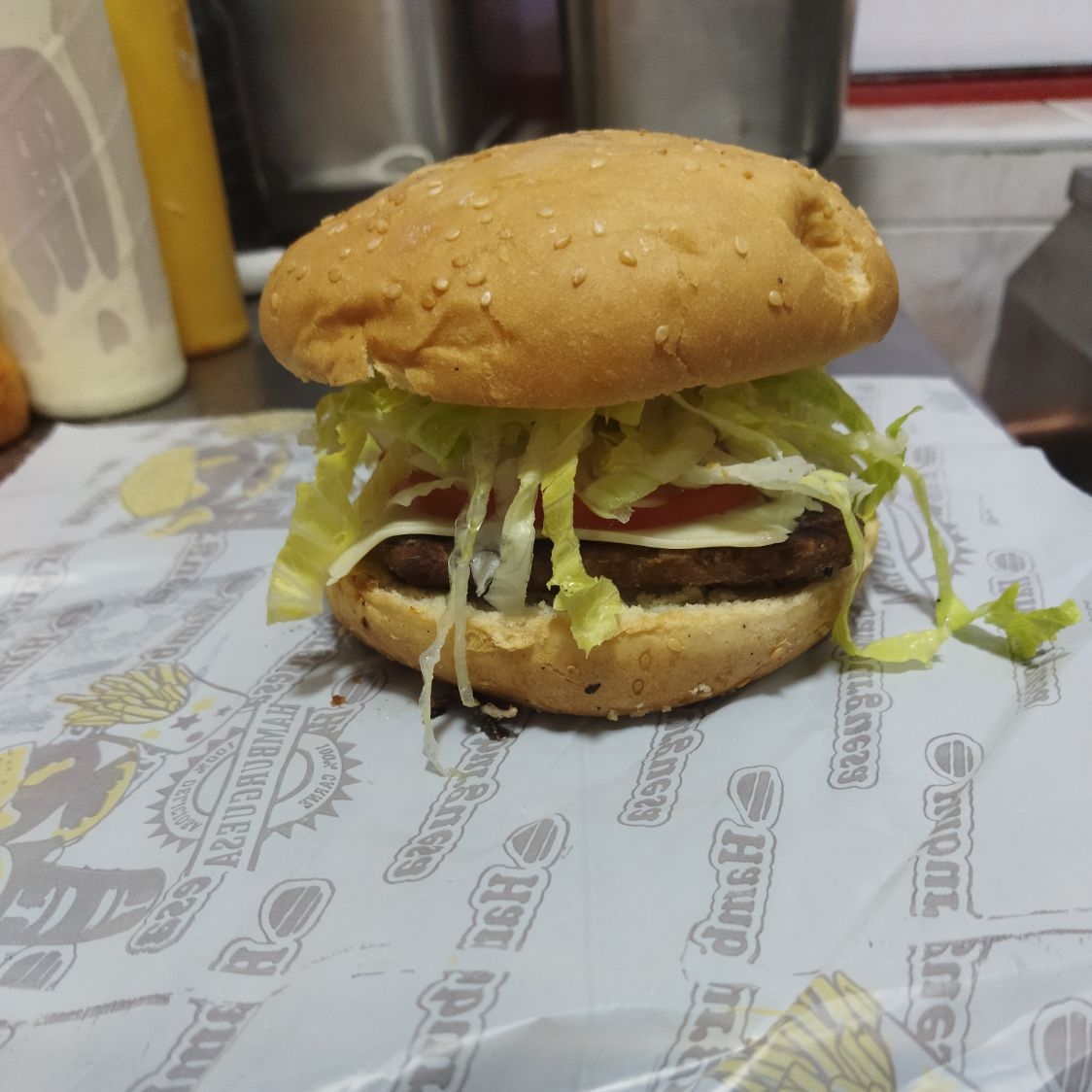 Hamburguesa Sencilla