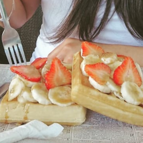 Sunrise Waffles