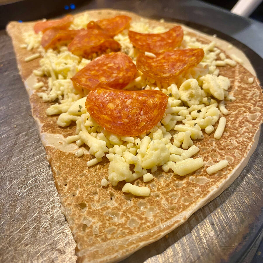 Crepa de Pepperoni