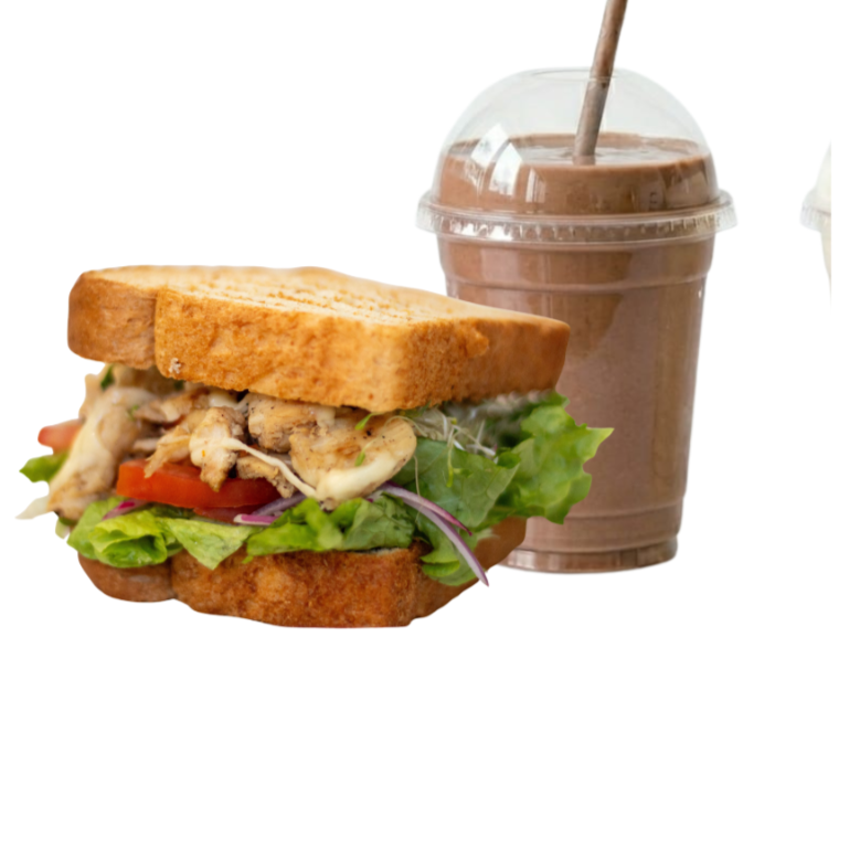 Sandwich de pollo + Chocomilk