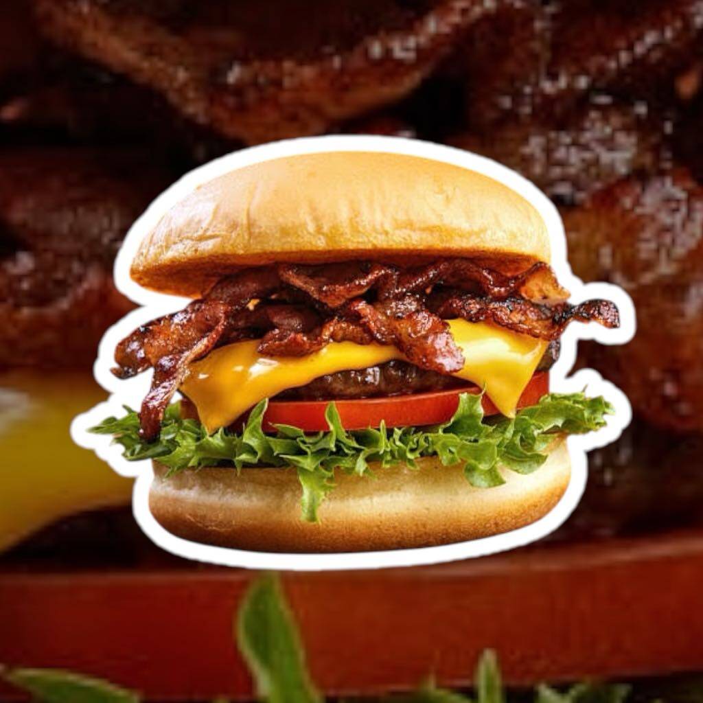 Hamburguesa con Tocino