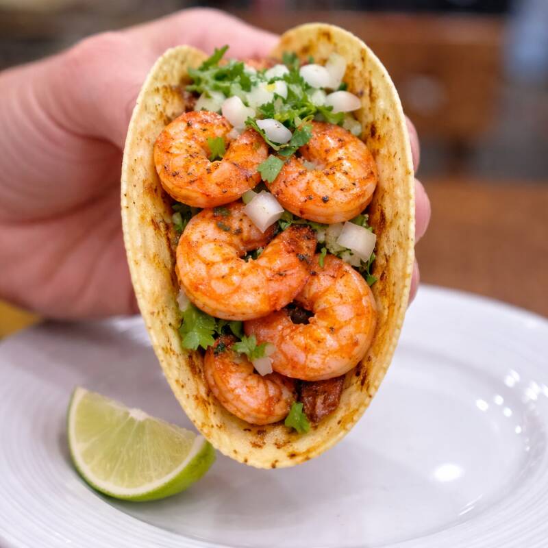TACO DE CAMARÓN