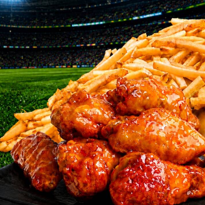 combo mundial (15 alitas mas papas)