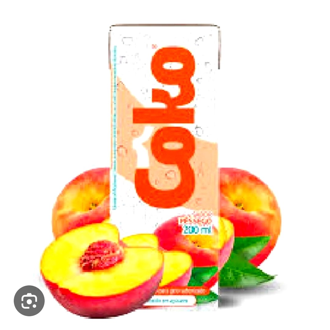 Gelo de pessego