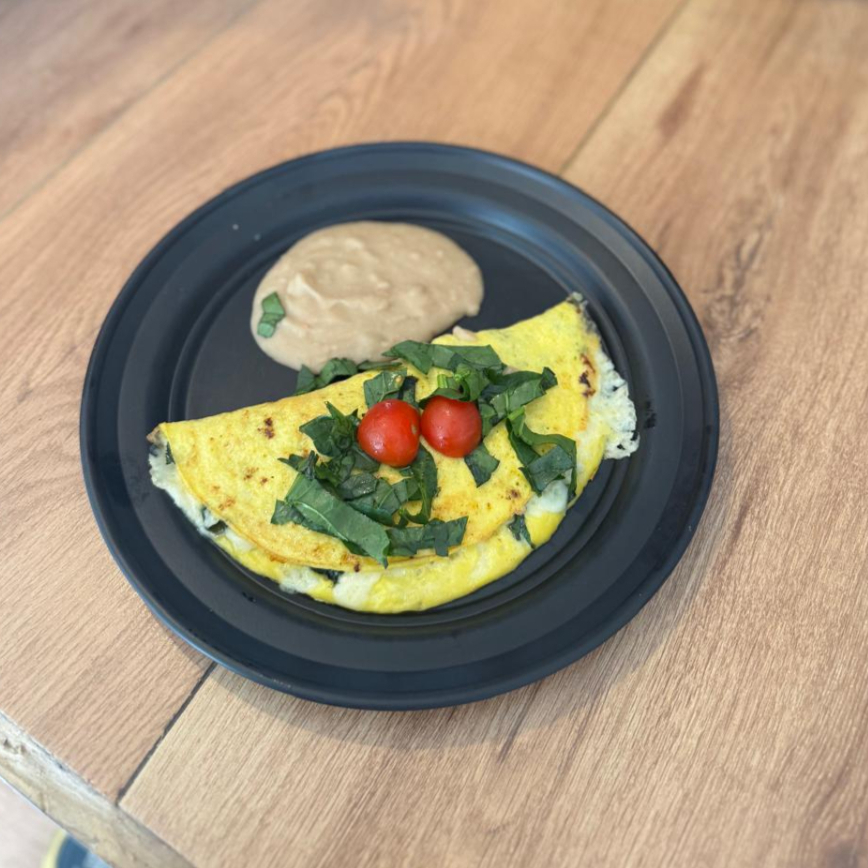 Omelette de Espinacas