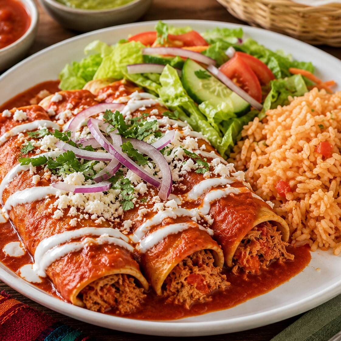 Enchiladas de Atun