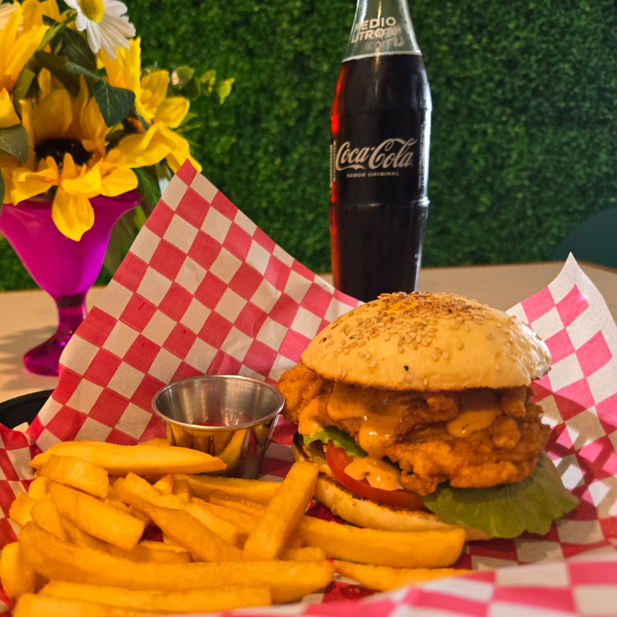 Burguer de Pollo