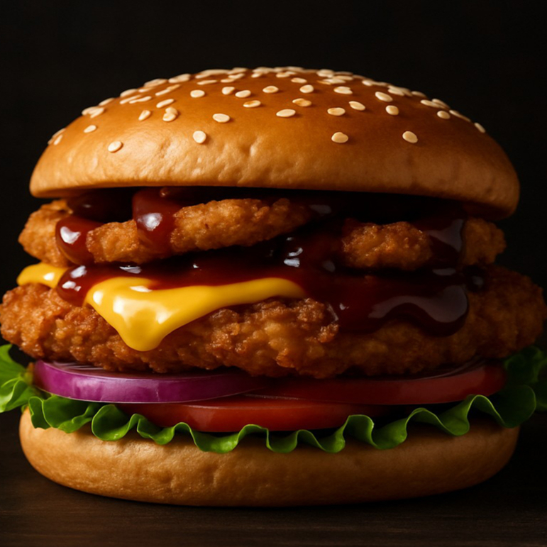 BBQ Chicken Burger