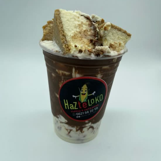 Fresas Naturales con Nutella y Topping 16 oz