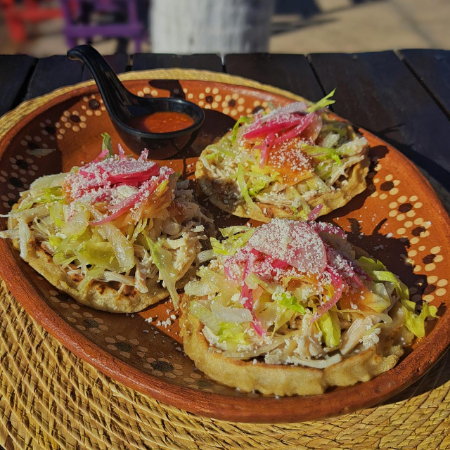 Sopes con Carne