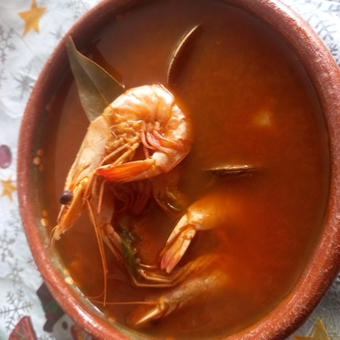 Caldo de camaron