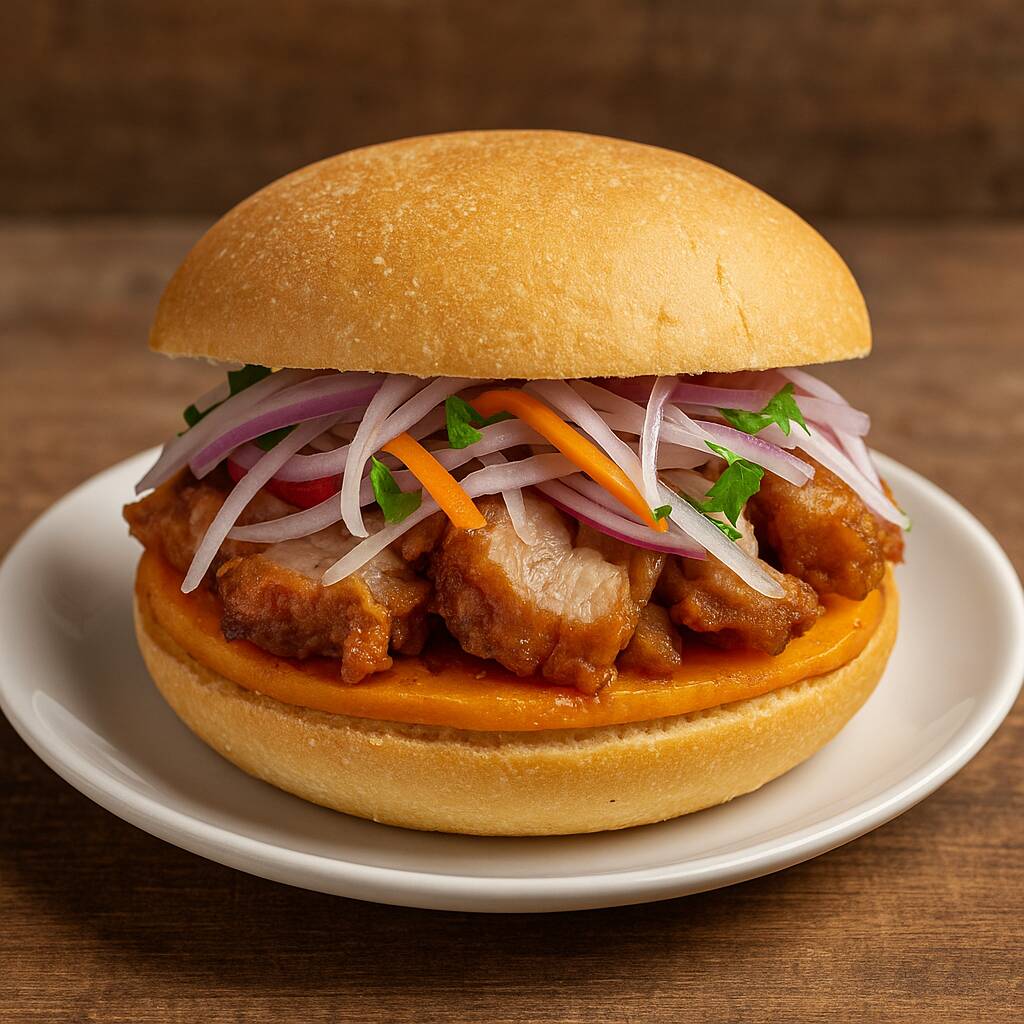 Pan con Chicharrón