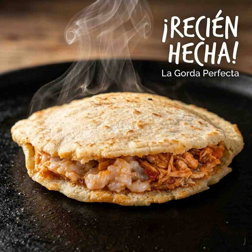 Gordita Tinga de Pollo