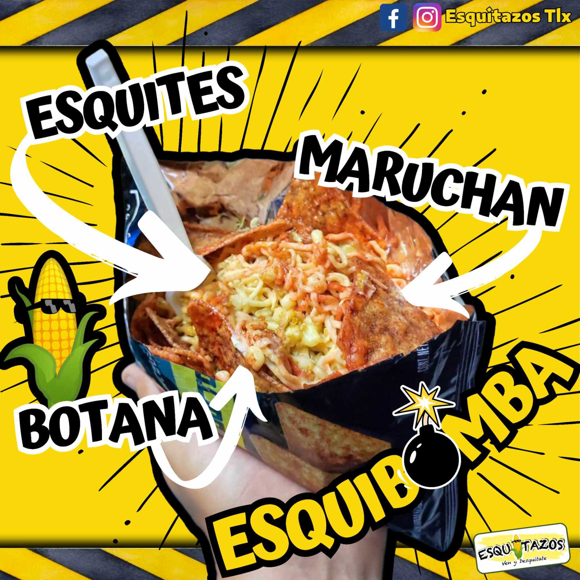 ESQUIBOMBA + 2 COCA COLAS