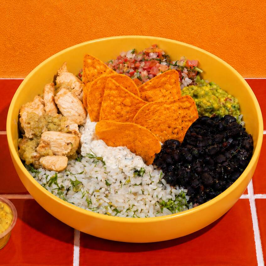 Menú Mexicano Pollo Bowl