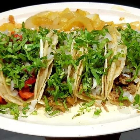 5 Tacos Normales de Bistec